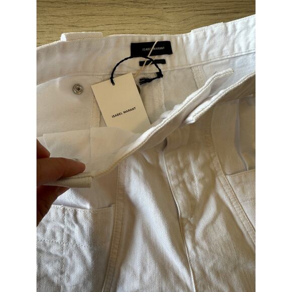 Isabel Marant White Kerris Trousers - Picture 14 of 14